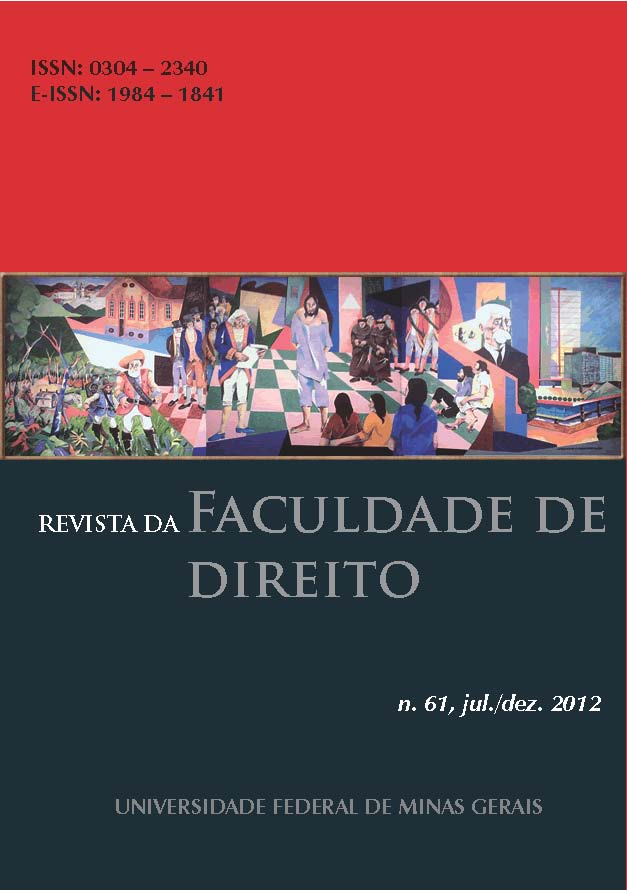 n. 35 (1995)  REVISTA DA FACULDADE DE DIREITO DA UFMG