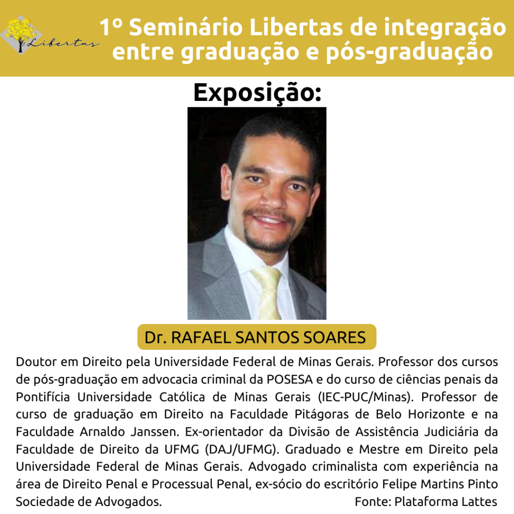 GEDH representou curso Direito em Congresso da UFMG - Unilavras